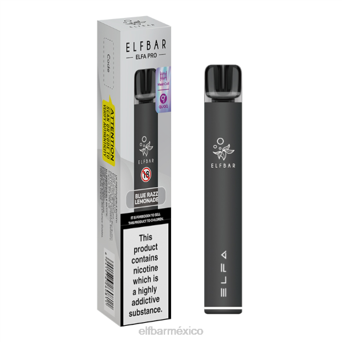 vaina precargada de limonada razz negra + azul