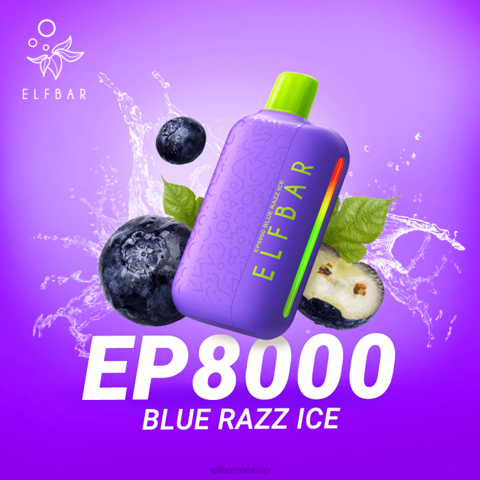hielo azul