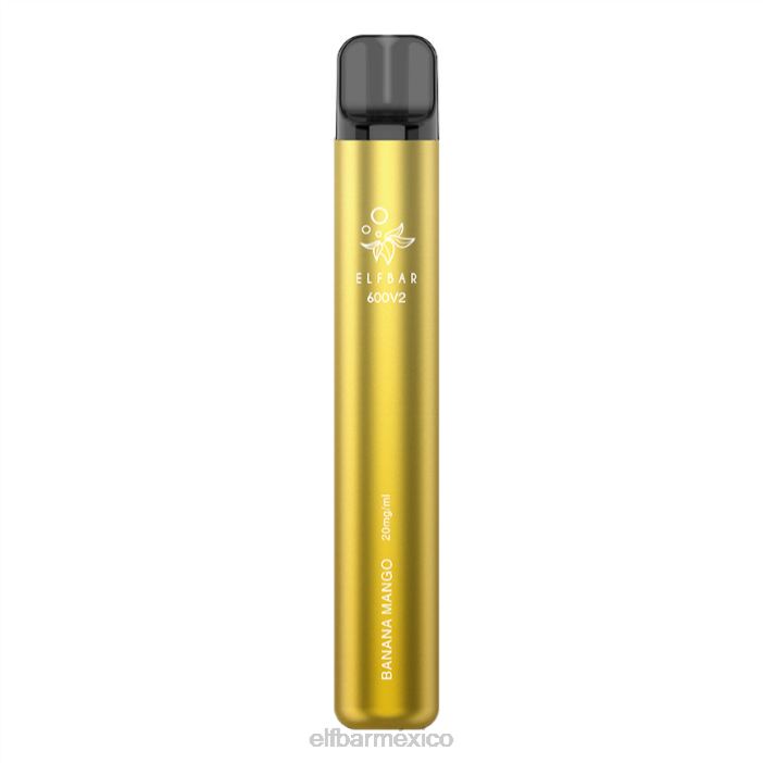 ELF BAR BC5000 Mexico Vaporizador desechable 600v2 - 20 mg J40L22 plátano mango