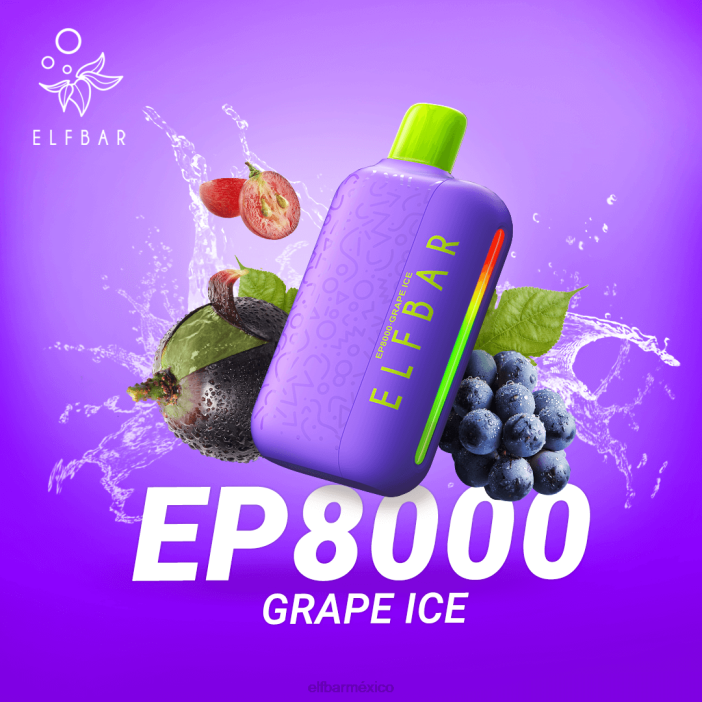 ELF BAR BC5000 Mexico vape desechable nuevos soplos ep8000 J40L360 limonada de cereza y durazno