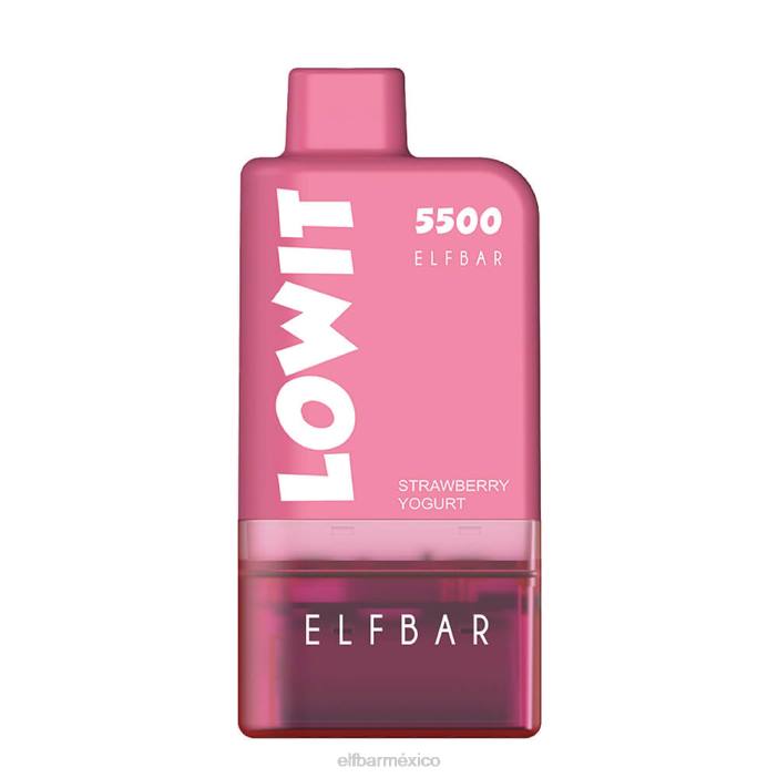 ELF BAR Bc5000 Como Funciona kit de cápsulas precargadas lowit 5500 2 nic J40L434 Yogurt de fresa