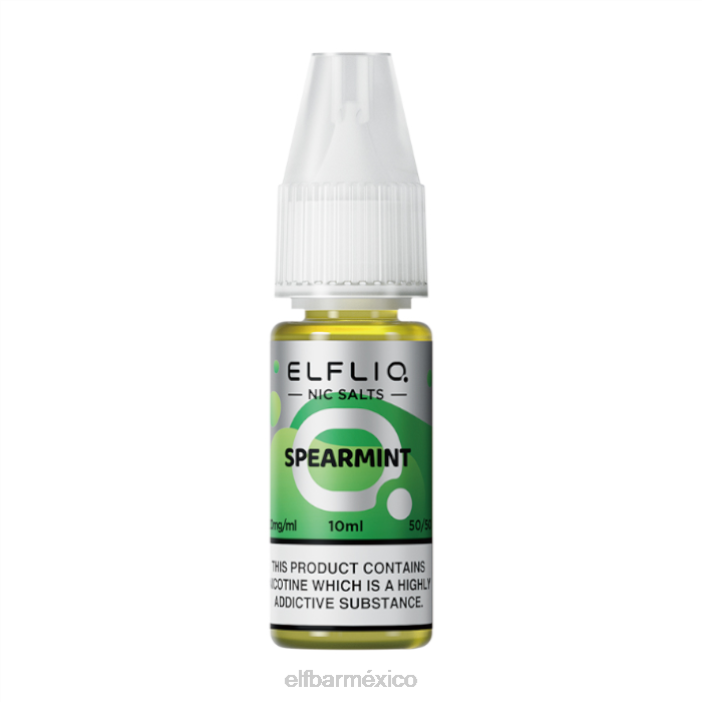 ELF BAR Mejores Sabores Sales nic de menta verde elfliq - 10 ml-20 mg/ml J40L208
