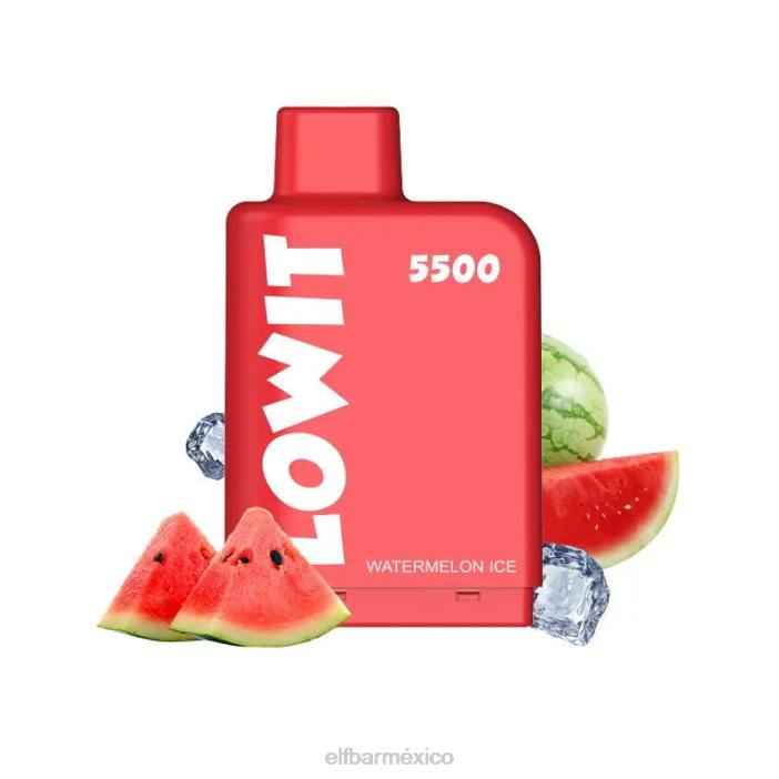 ELF BAR Mejores Sabores vaina precargada lowit 5500 inhalaciones 2 nic J40L442 hielo de fresa