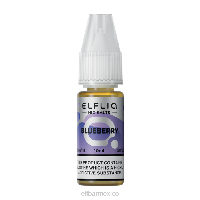 ELF BAR Mexico City Sales nic de arándano elfliq - 10 ml-20 mg/ml J40L216