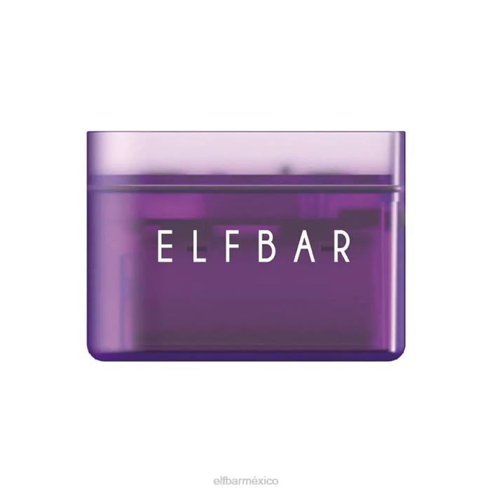 ELF BAR Mexico City kit de vainas precargadas lowit 5500 2nic limonada de uva cereza J40L437 vaina de limonada de uva cereza+batería morada