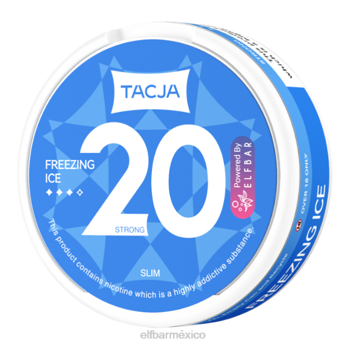 ELF BAR Monterrey Bolsa de nicotina tacja - hielo congelado - 1 paquete - 12 mg/g J40L228
