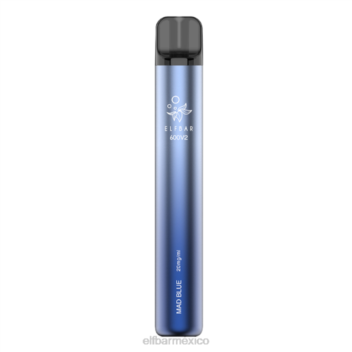 ELF BAR Monterrey Vaporizador desechable 600v2 - 20 mg J40L20 azul loco