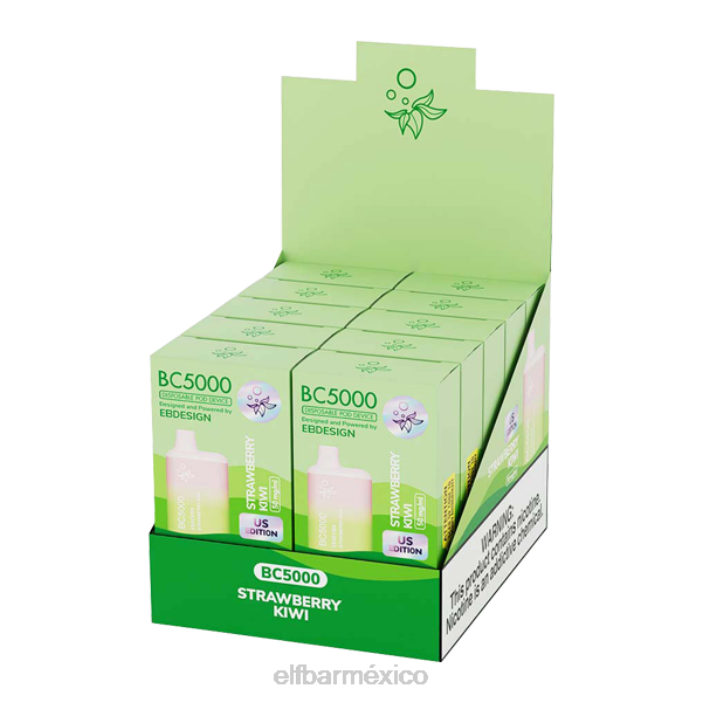 ELF BAR Monterrey fresa kiwi bc5000 consumidor - individual - 50 mg J40L241