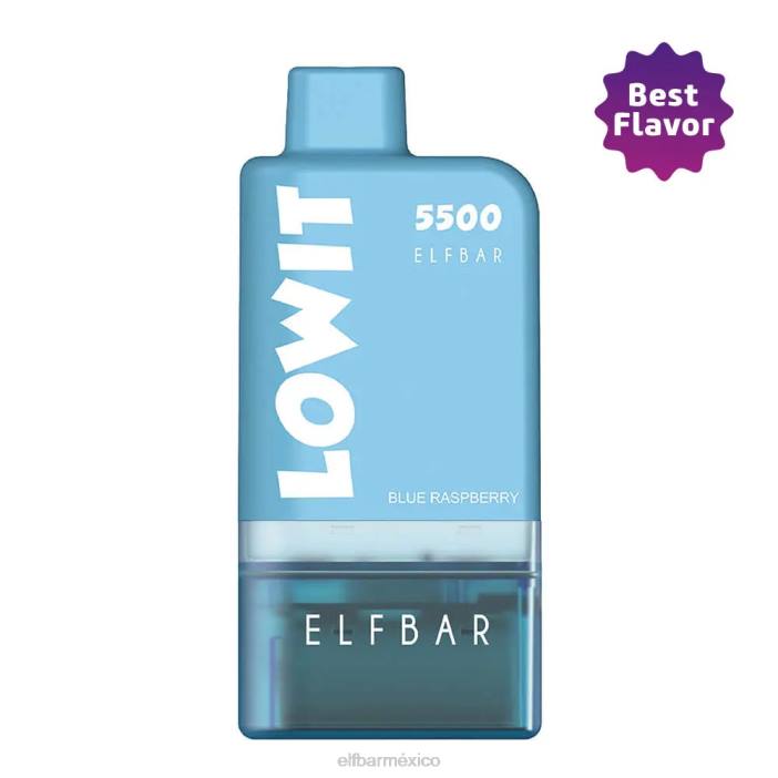ELF BAR Monterrey kit de cápsulas precargadas lowit 5500 2 nic frambuesa azul J40L436 frambuesa azul+batería azul