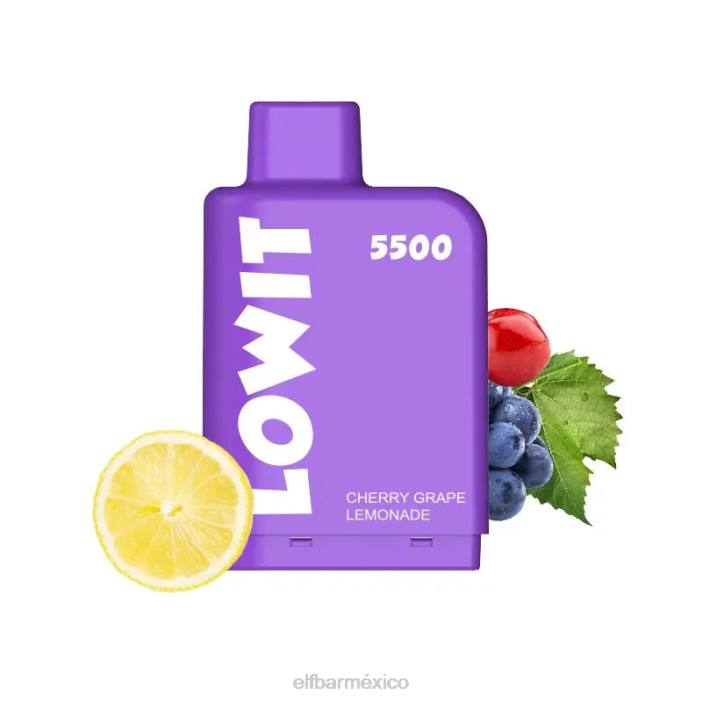 limonada de uva cereza
