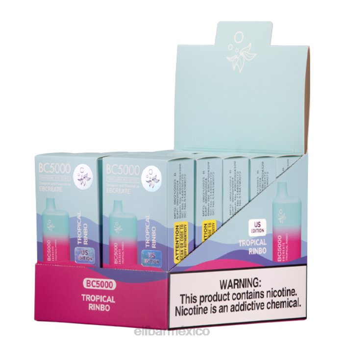 ELF BAR Sabores 4000 Consumidor tropical Spoal bc5000 - individual - 40 mg J40L244