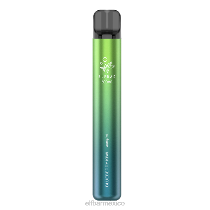 ELF BAR Sabores 4000 Vaporizador desechable 600v2 - 20 mg J40L23 kiwi de arándanos
