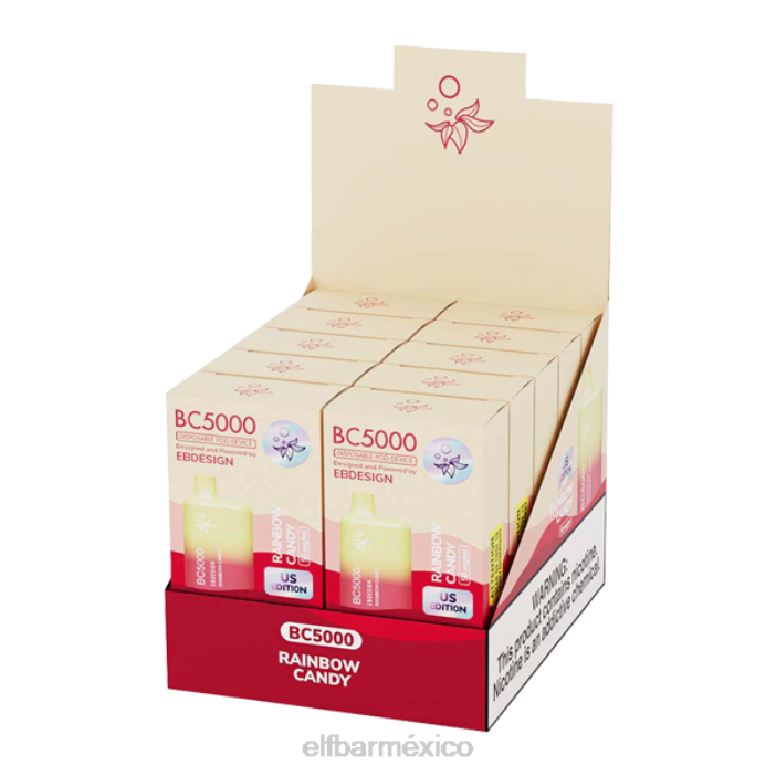 ELF BAR Sabores Mas Vendidos Rinbo Cloudd bc5000 consumidor - único - 0 mg J40L271