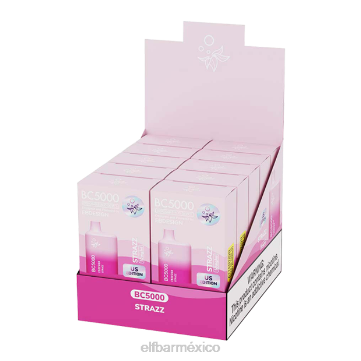 ELF BAR Sabores Mas Vendidos strazz bc5000 consumidor - individual J40L245