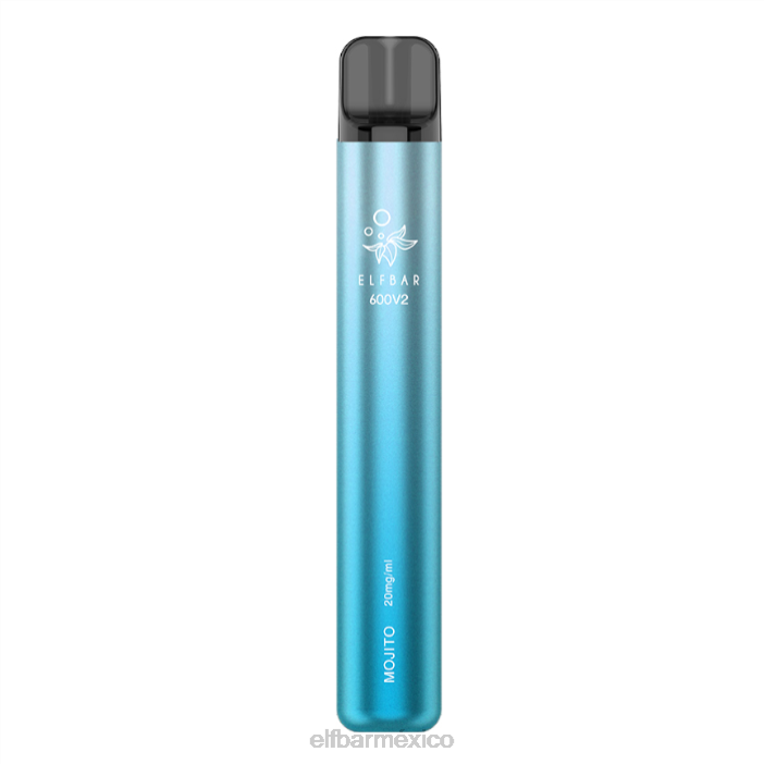 ELF BAR Sabores Vaporizador desechable 600v2 - 20 mg J40L17 mojito