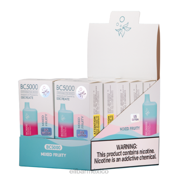 ELF BAR Sabores fruta mixta bc5000 consumidor - single J40L264