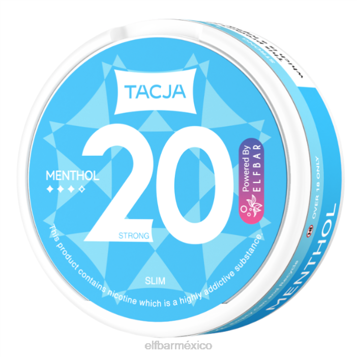 ELFBAR Mexico Bolsa de nicotina tacja - mentol - 1 paquete - 20 mg/g J40L223