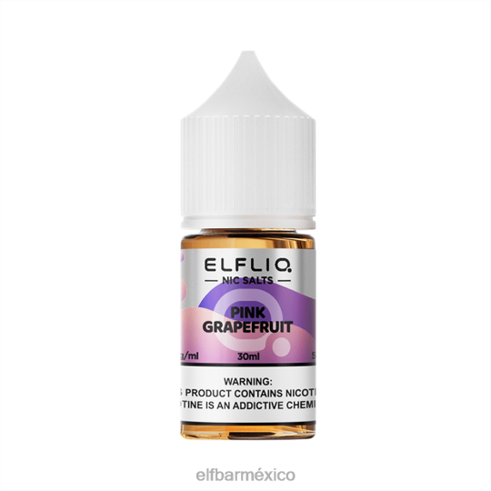 Elf Bar Desechable - ELFBAR ELFLIQ nic sal 30 ml pomelo rosa 882FX24