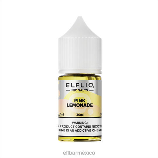 Elf Bar México - ELFBAR ELFLIQ nic sal 30 ml limonada rosa 882FX25