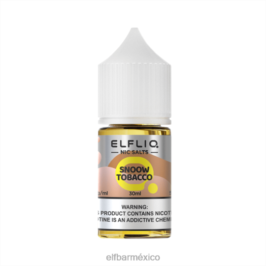 Elf Bar Sabores - ELFBAR ELFLIQ nic sal 30 ml tabaco de snoow 882FX27