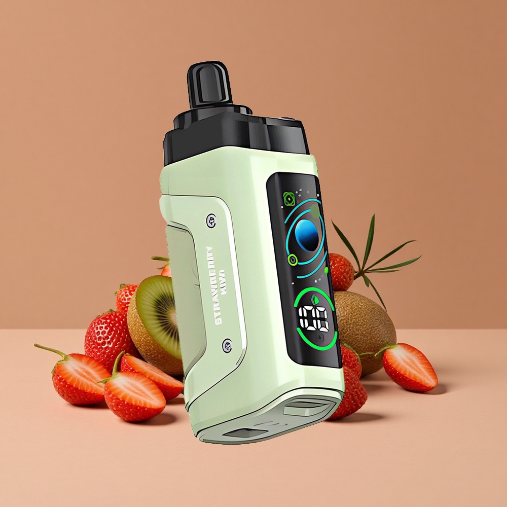 Razz Bar 45000 Puffs Vape Desechable Fresa Kiwi Tipo-C Recargable