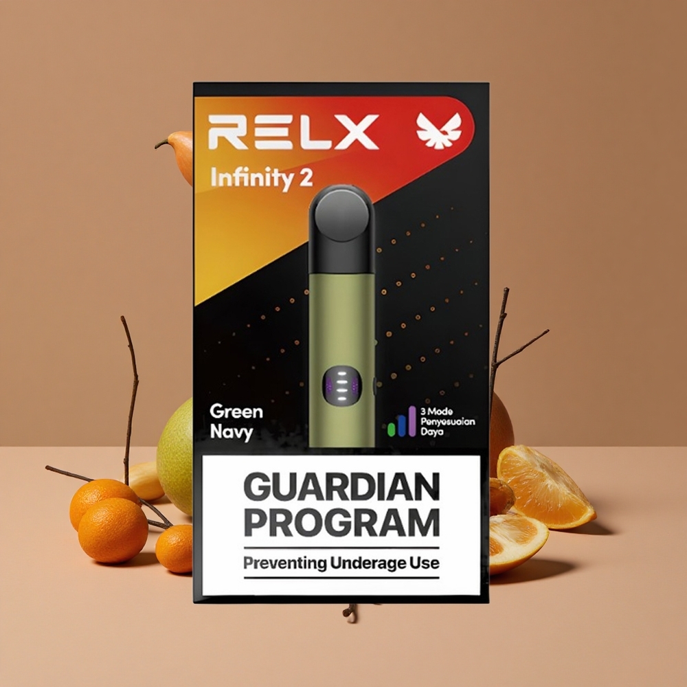 Relx Infinito 2 Vapeador Verdeazulado 440mAh Modos Ajustables