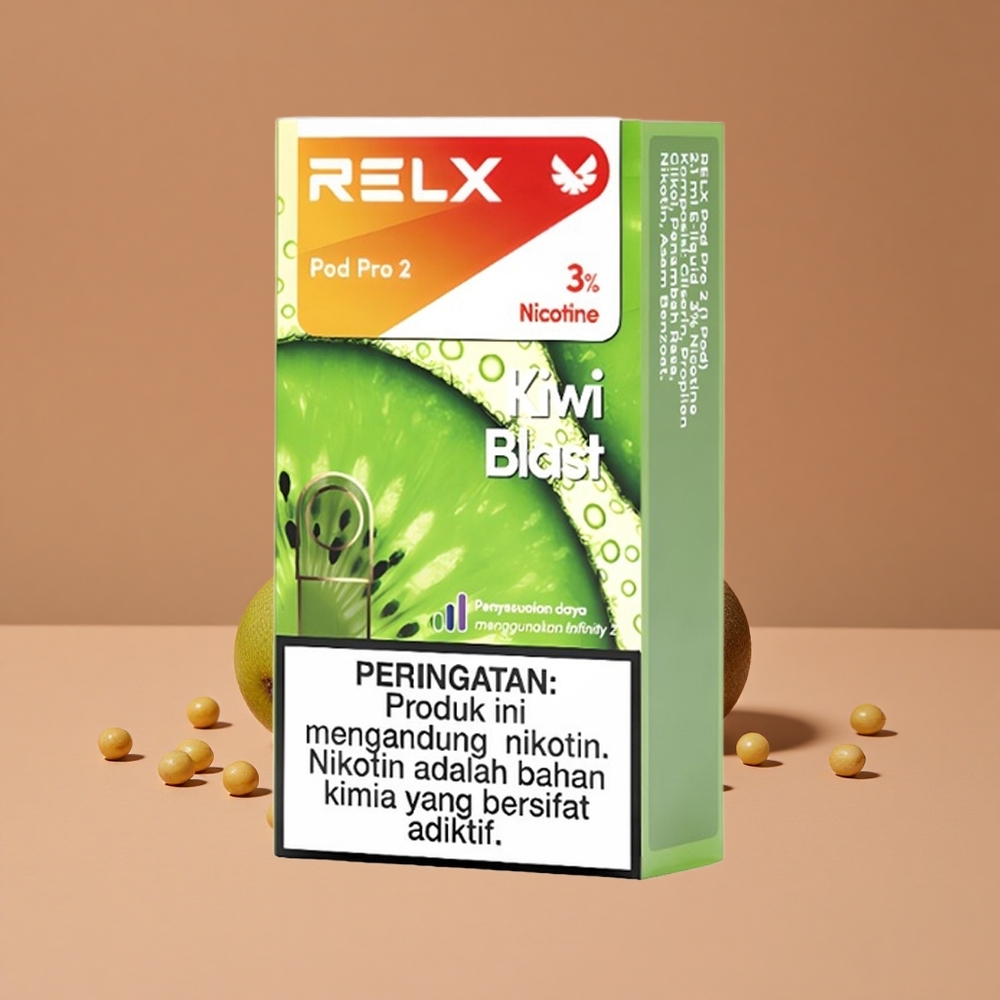 Relx Pod Pro 2 600 Puffs Dispositivo de Vapor Explosión Kiwi 19ml