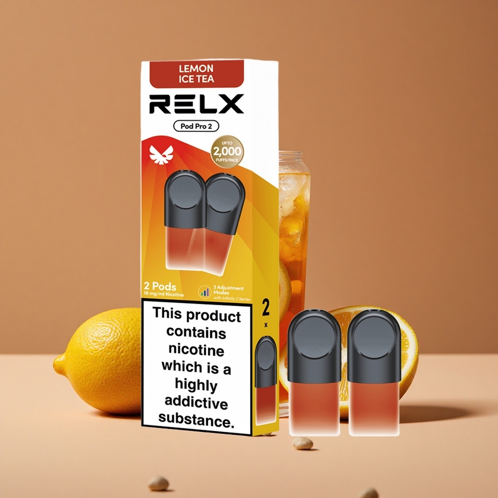 Relx Pod Pro 2 600 Puffs Té-Limón Té Helado 19ml
