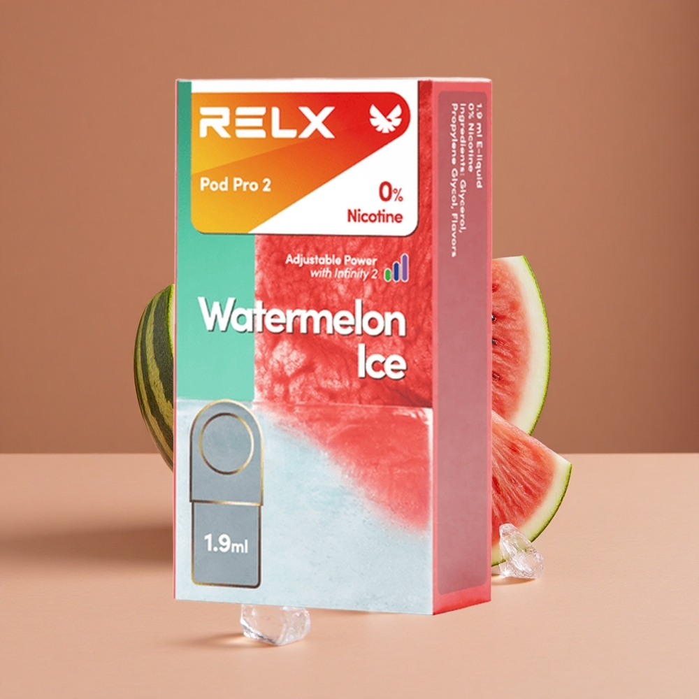 Relx Pod Pro 2 Dispositivo de Vapeo Sandía Helada 600 Puffs 19ml