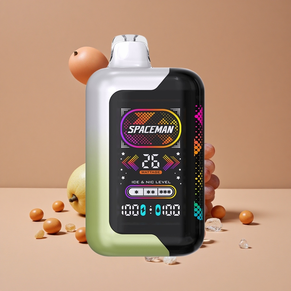 SMOK SPACEMAN SP40000 40000 Puffs Vape Desechable Uva Blanca Hielo