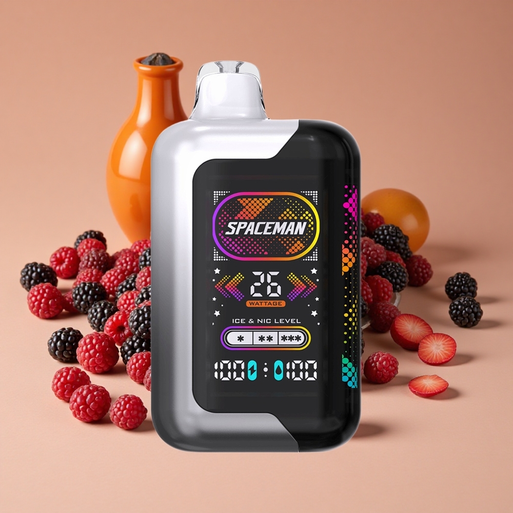 SMOK SPACEMAN SP40000 40000 Puffs Vape Desechable Zarzamora Frambuesa