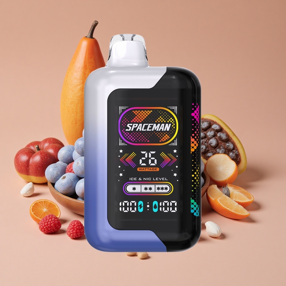 SMOK SPACEMAN SP40000 Vape Desechable 40000 Puffs Arándano Azul Hielo