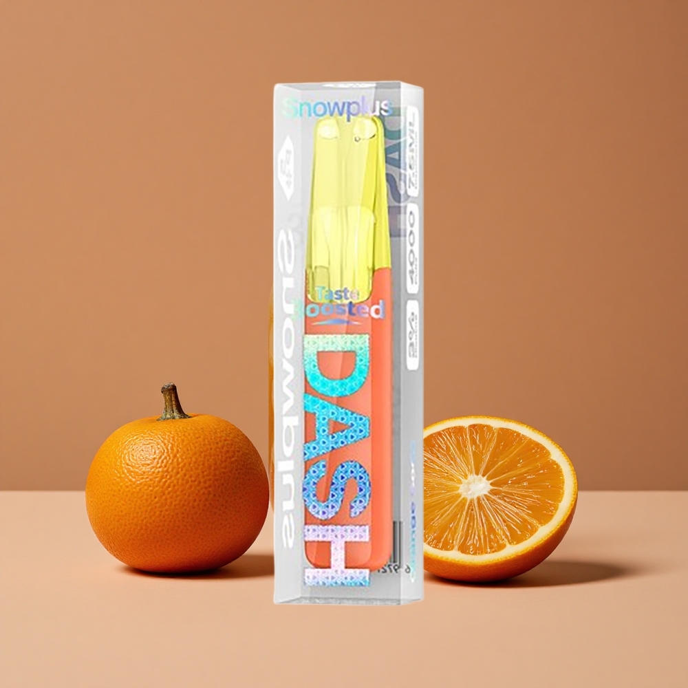 Snowplus Dash 4000 Puffs Dispositivo Desechable Naranja Refresco con 3 5 Nicotina