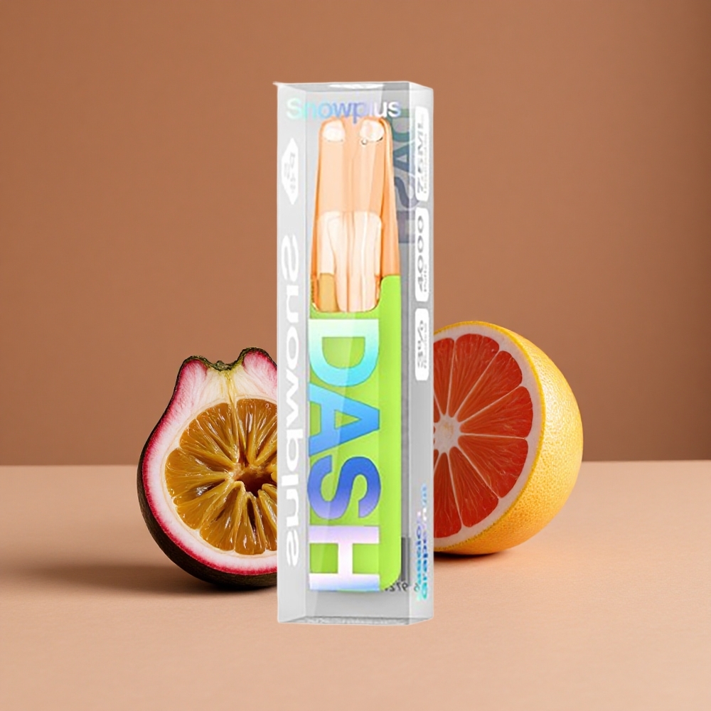 Snowplus Dash 4000 Puffs Dispositivo Desechable Toronja Apasionada 75 ml