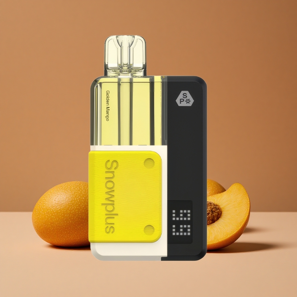 Snowplus Swift 15000 Puffs Kit de Vaina Mango Dorado Dual Mesh