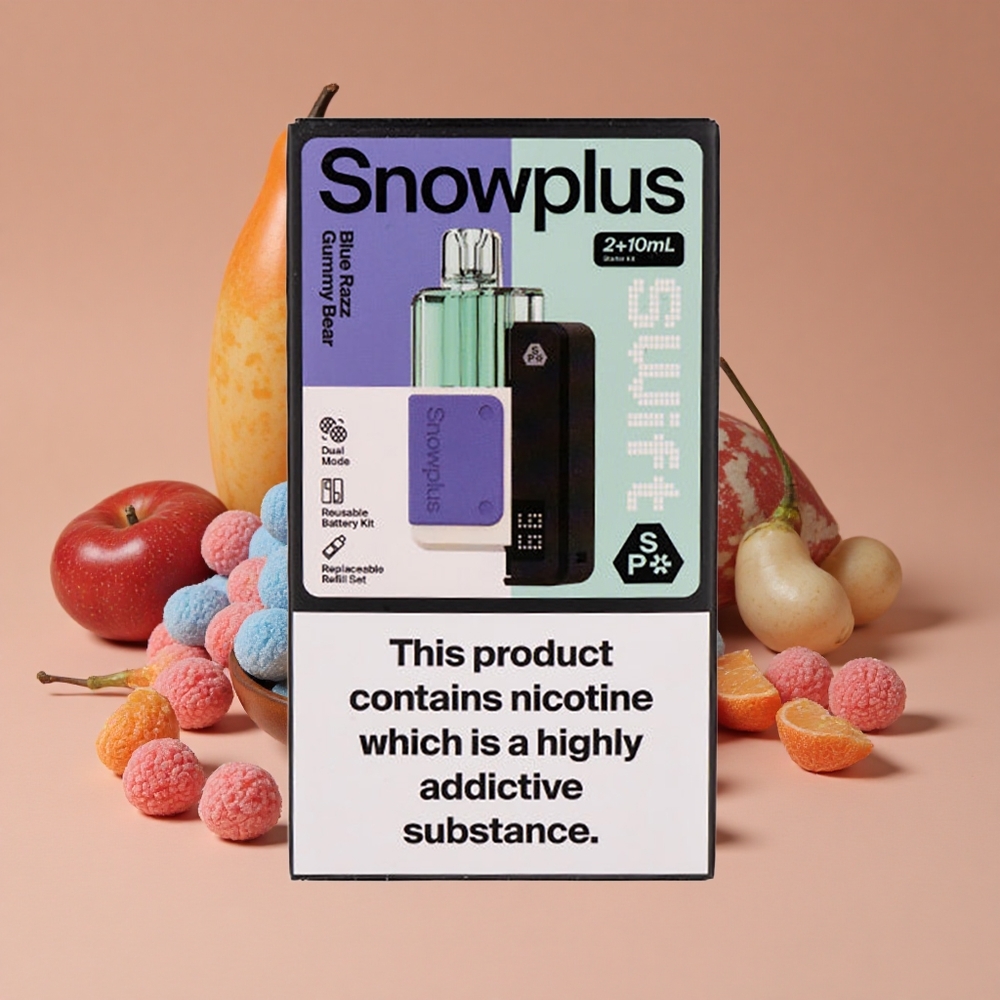 Snowplus Swift 5000 Puffs Prefilled Pod Kit Osito de Gominola Azul con Batería de 1000 mAh