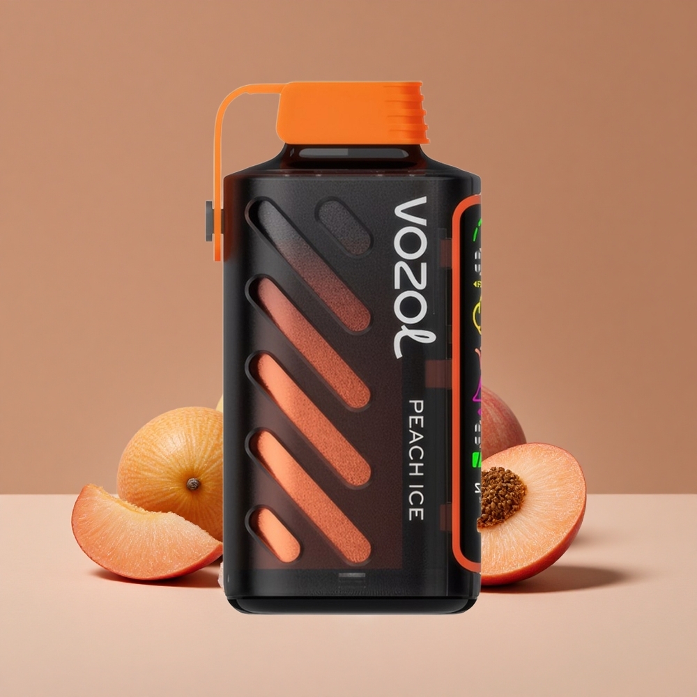 VOZOL Gear Power 20000 Puffs Pantalla Completa Vape Melocotón Hielo