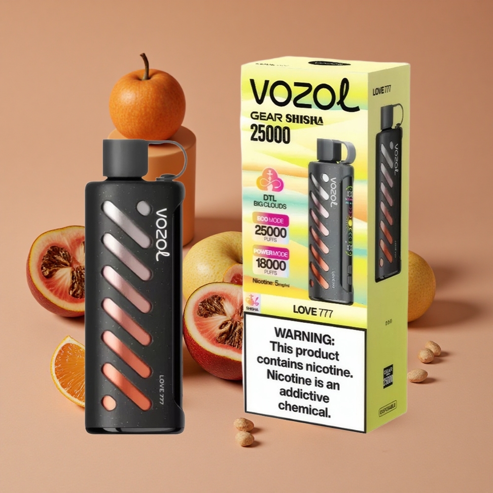 VOZOL Gear Shisha 25000 Puffs Amor 777 Disposable Vape