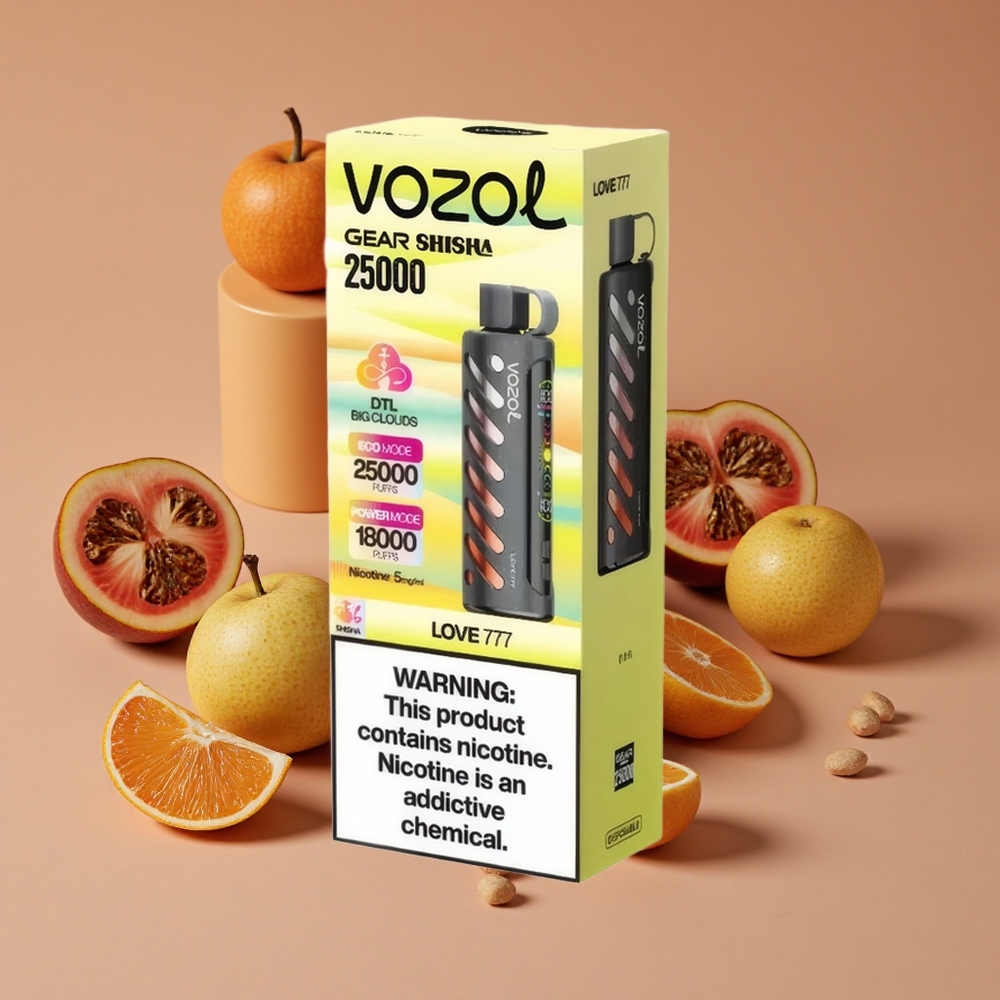 VOZOL Gear Shisha 25000 Puffs Amor 777 Disposable Vape