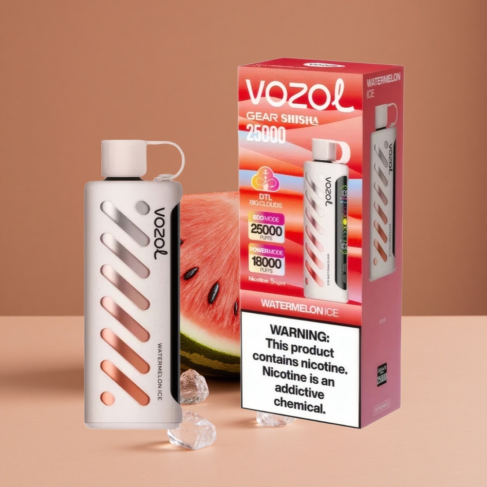 VOZOL Gear Shisha 25000 Puffs Vape Desechable Sandía Hielo