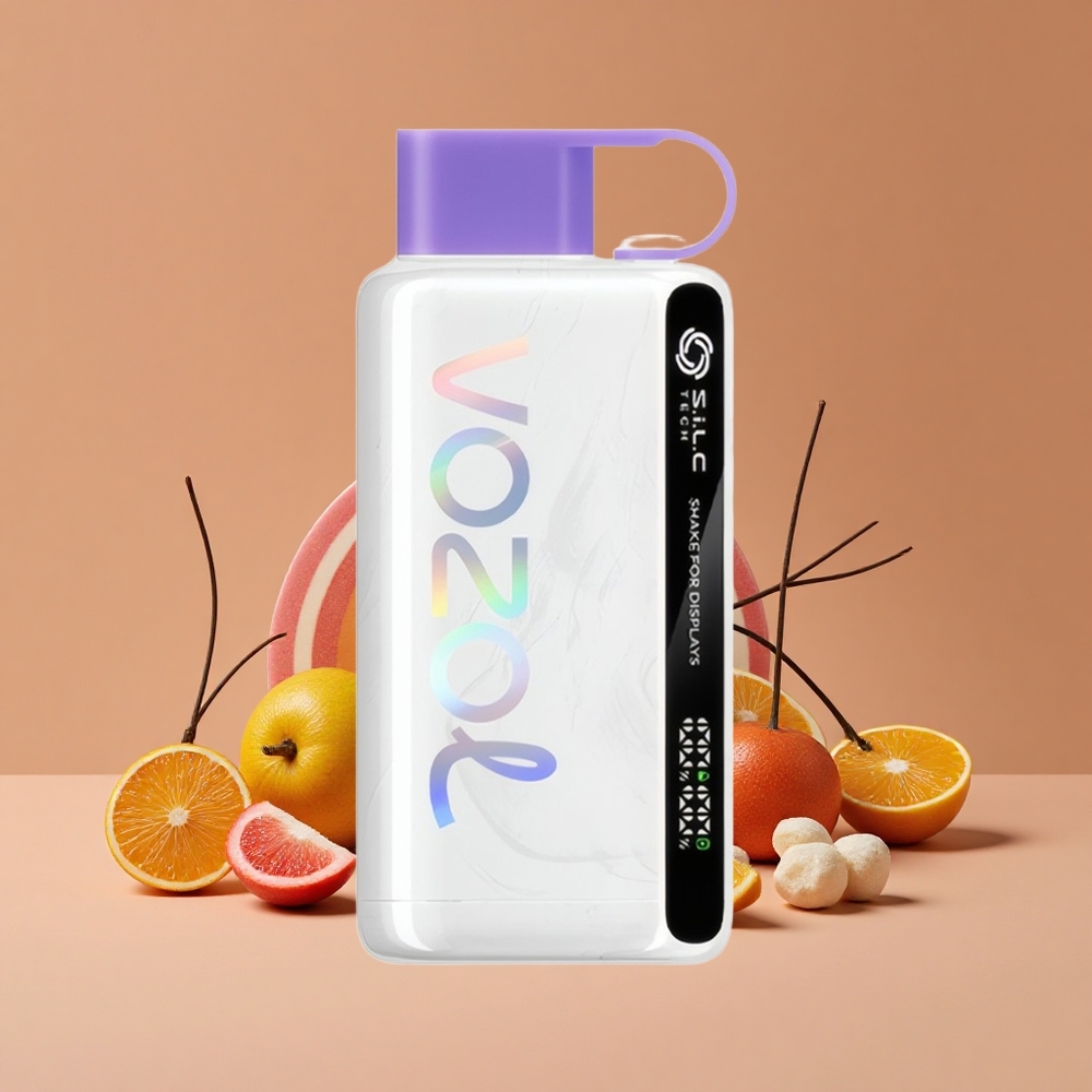 VOZOL STAR 9000/12000 Puffs Arcoíris Caramelo con Carga 30 Más Rápida