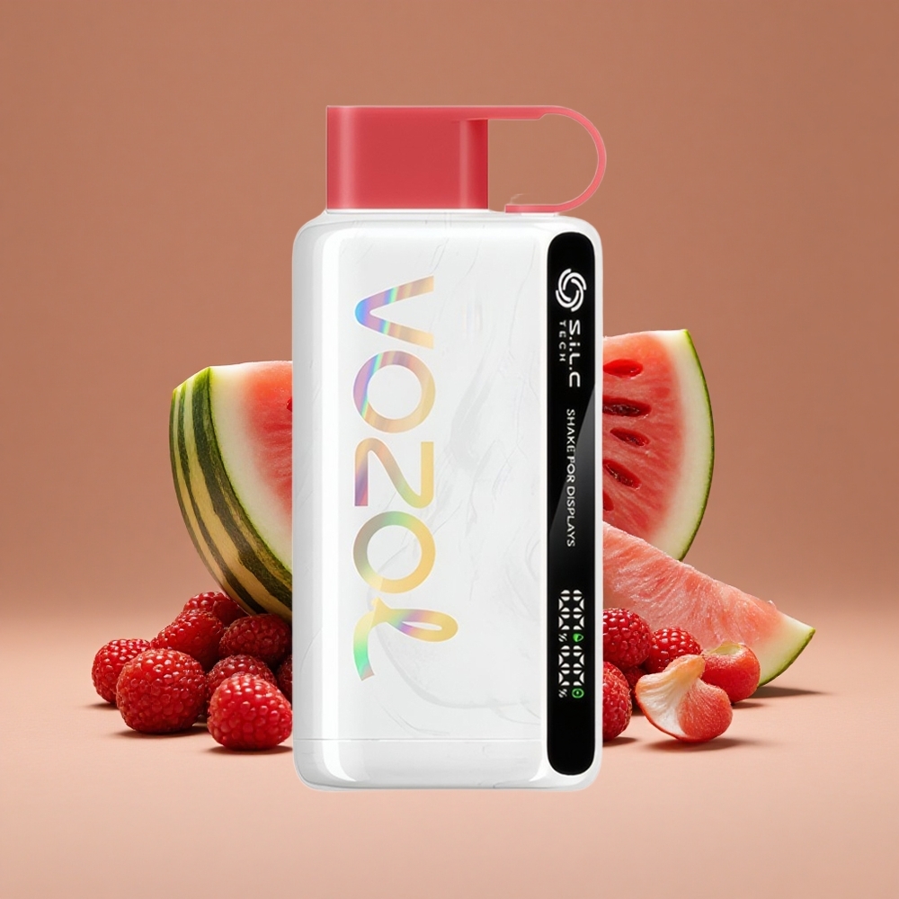 VOZOL STAR 9000/12000 Puffs Desechable Frambuesa Sandía Carga 30 Más Rápida