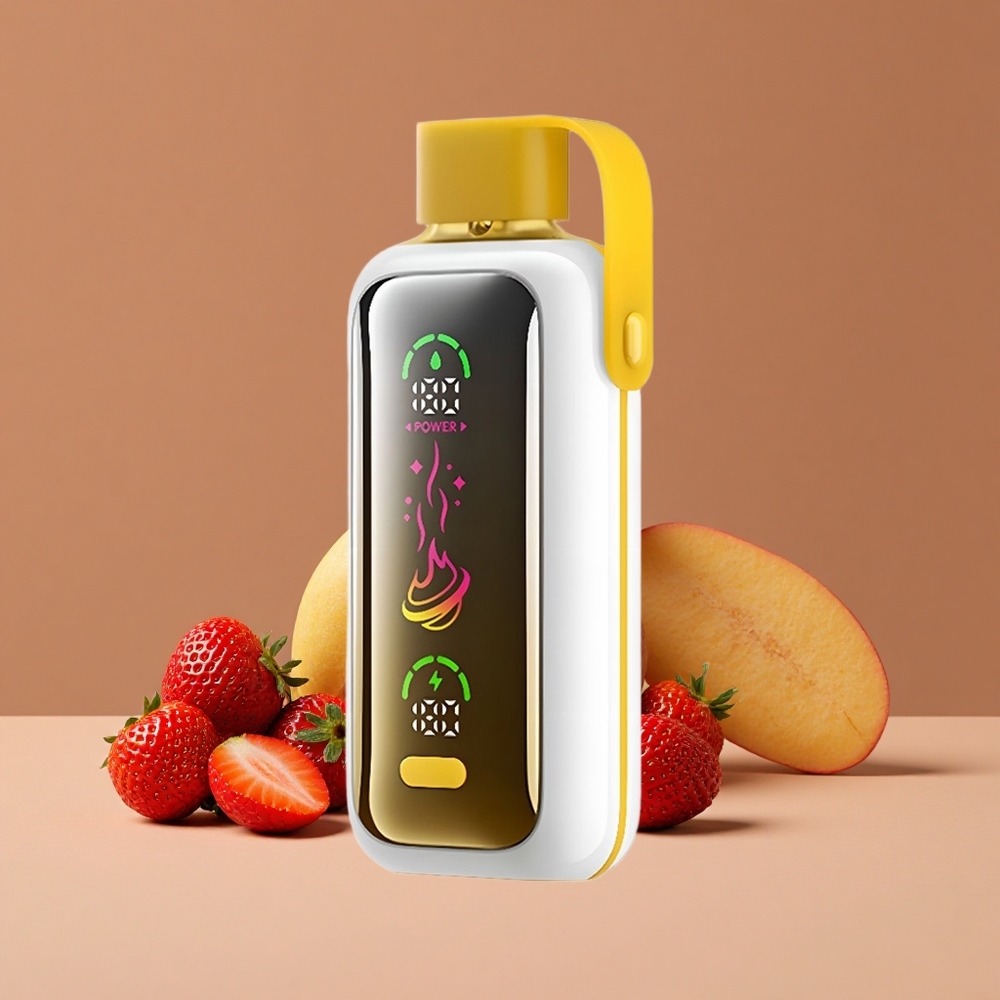 VOZOL Star 20000 Puffs Vape Desechable Fresa Mango con Pantalla HD 22