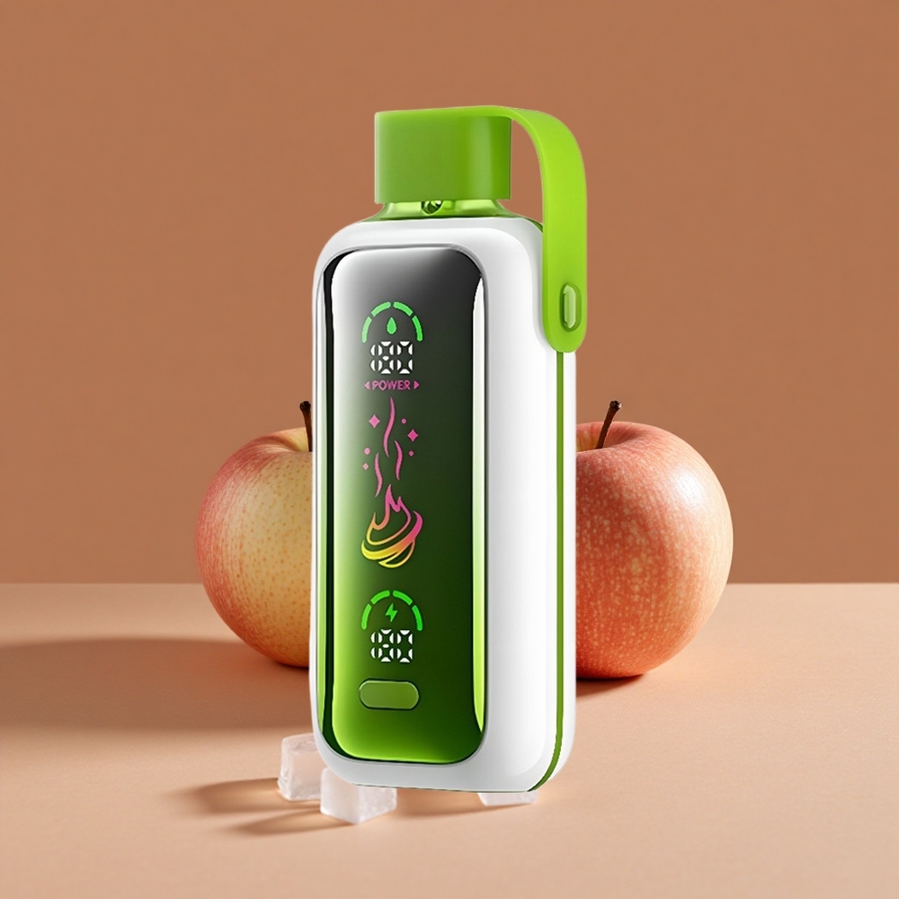 VOZOL Star 20000 Puffs Vape Desechable Manzana Doble Hielo Pantalla HD 22