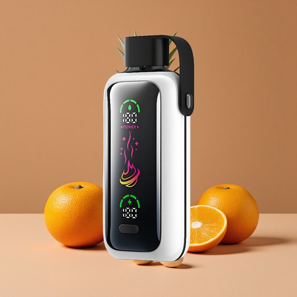 VOZOL Star 20000 Puffs Vape Desechable Naranja Piña Lichi Pantalla HD 22
