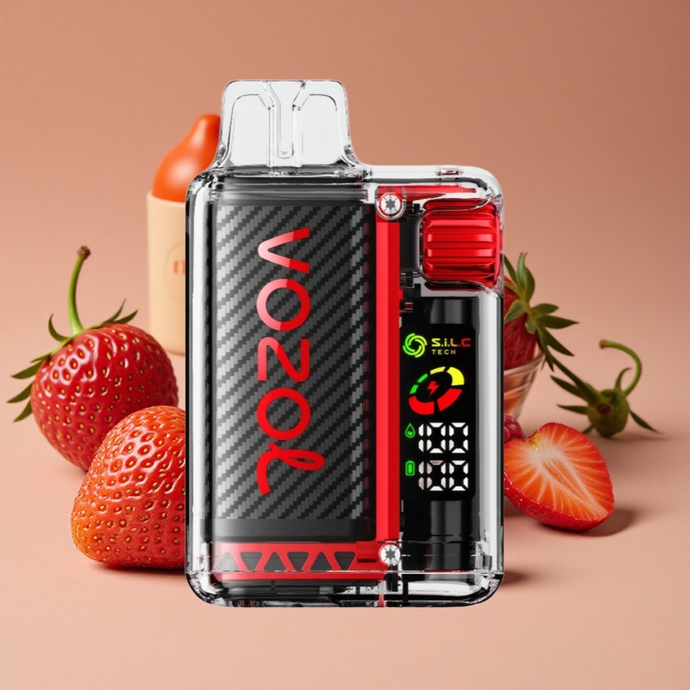VOZOL Vista 20000 Puffs Fresa Frambuesa Cereza Pantalla OLED