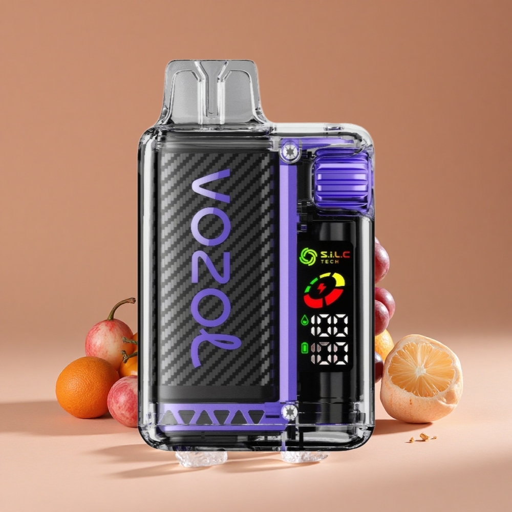 VOZOL Vista 20000 Puffs Vape Desechable Uva Hielo con Batería Recargable 650mAh