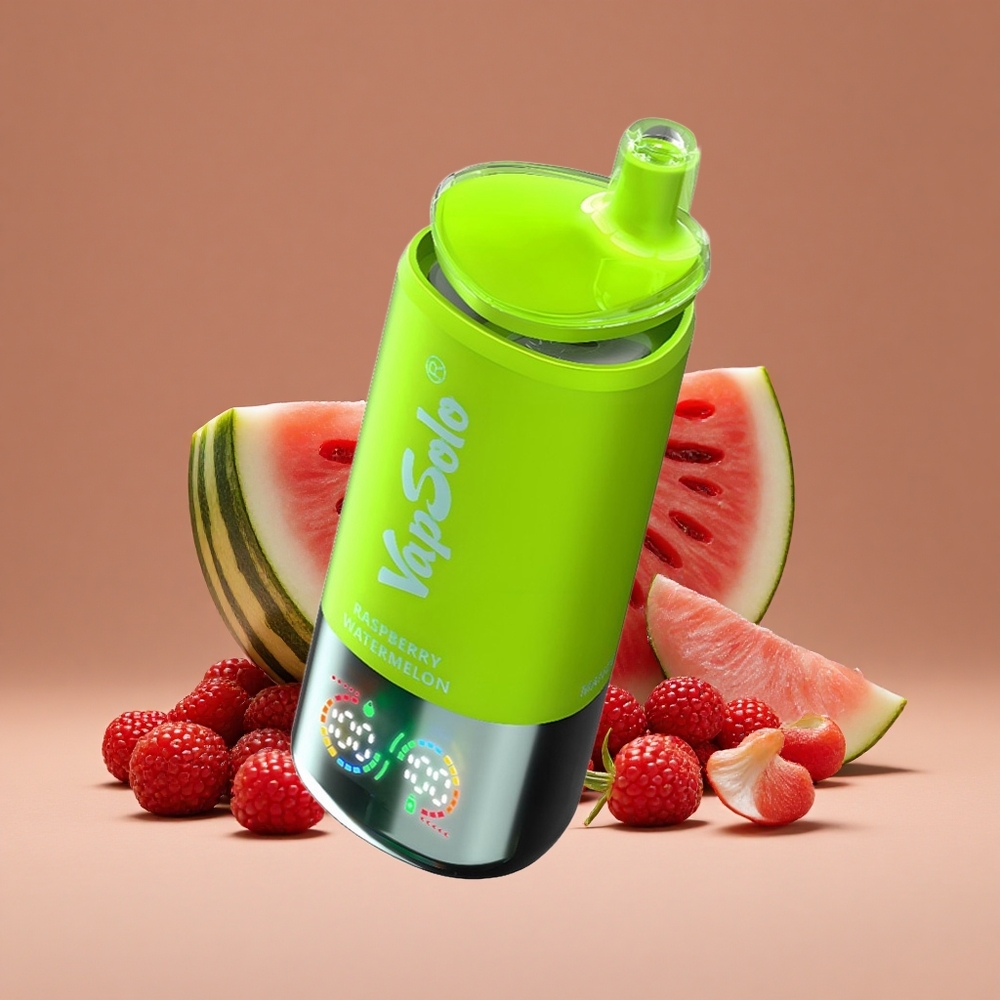 VapSolo Triple 30000 Puffs 40ml Frambuesa Sandía Desechable