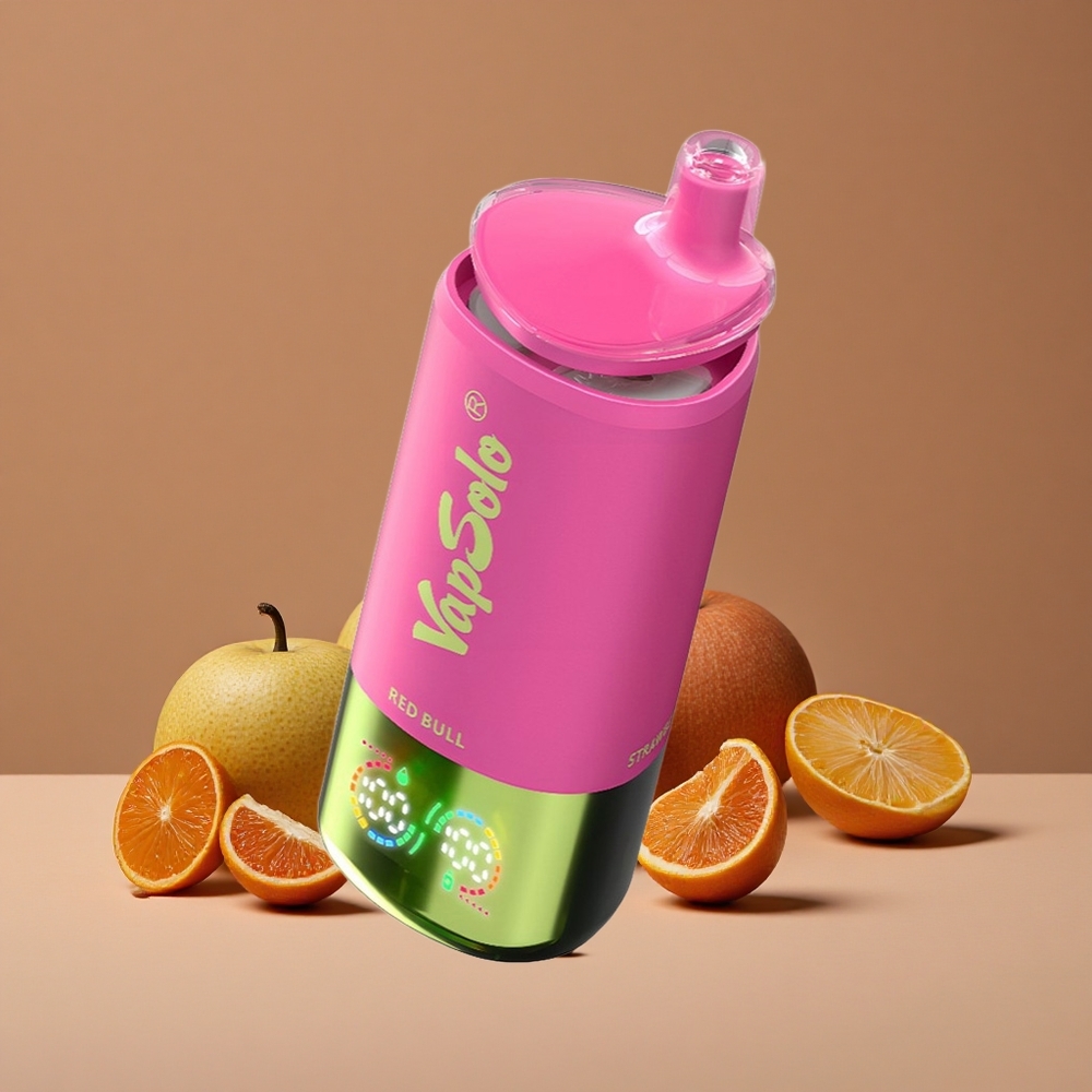 VapSolo Triple 30000 Puffs Vape Desechable Toro Rojo con 40ml de E-Líquido