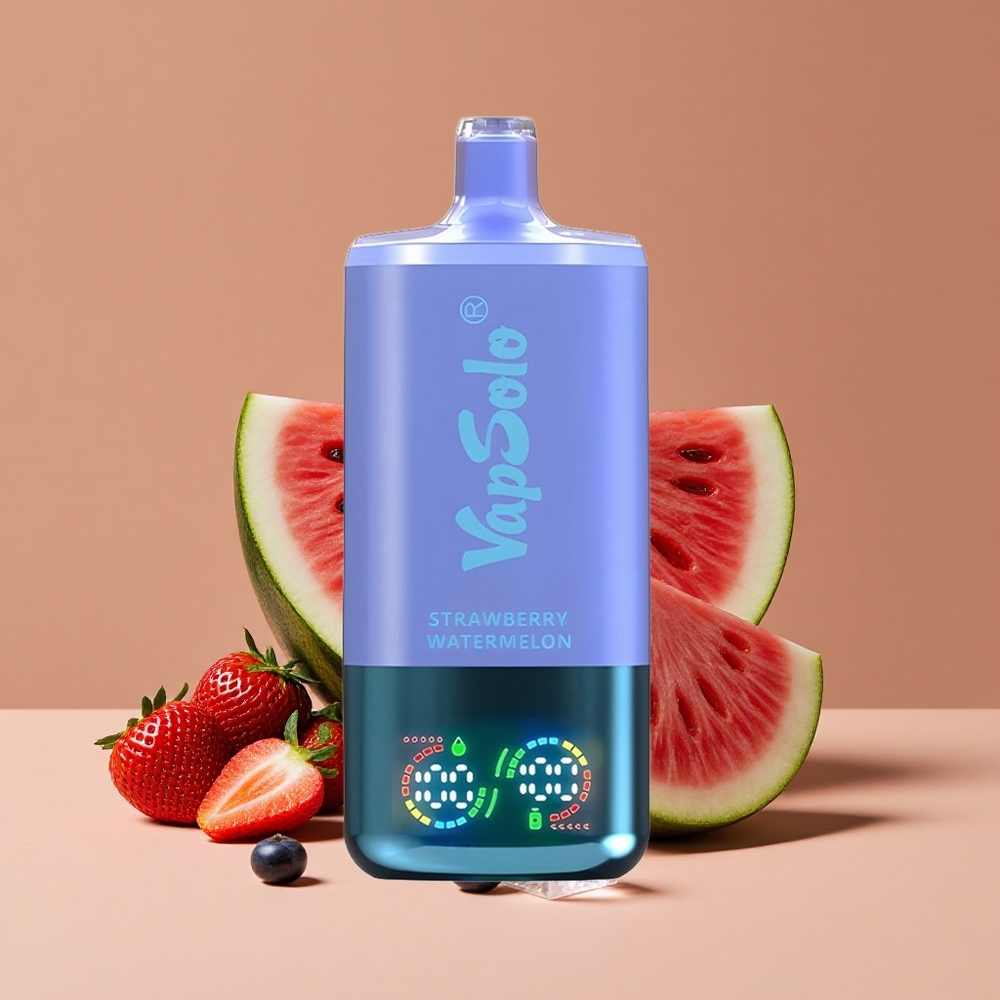 Vapsolo Triple 30000 Puffs Fresa Sandía  Arándano Hielo con 40ml de E-Líquido